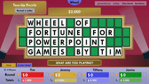 Wheel of Fortune for PowerPoint - Games by Tim